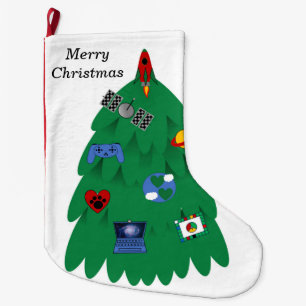Space Christmas Stocking