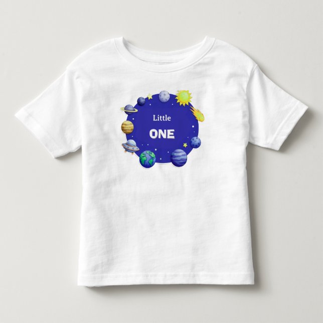 Space Circle Clipart Set Toddler T-Shirt (Front)