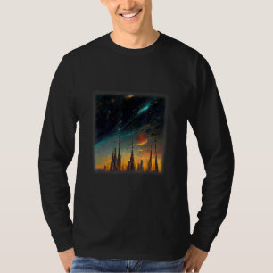 Space City Artwork T-Shirt