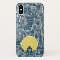 space city sun blue