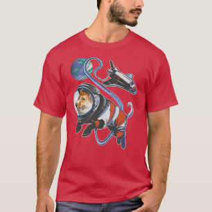 Space Corgi Astro Dog Owner Puppy Astronaut Pet Do T-Shirt