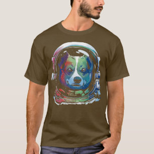 Space Corgi Astronaut Dog Lover Corgi Owner Funny T-Shirt