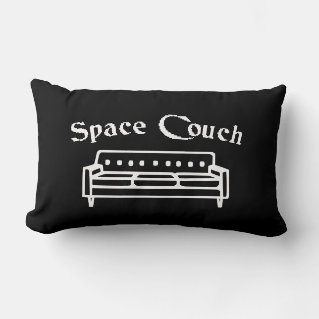 Space Couch throw pillow (Front)