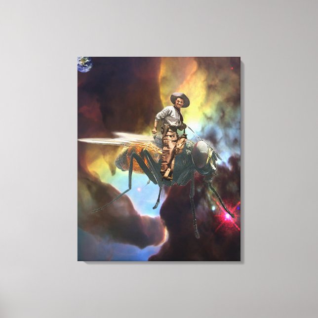 Space Cowboy Canvas Print (Front)