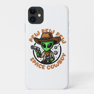 Space Cowboy Funny Alien Case-Mate iPhone Case