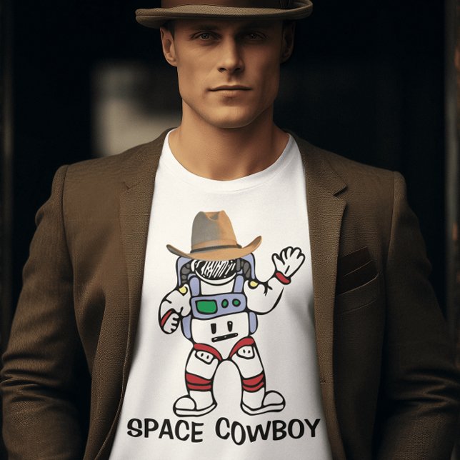 SPACE COWBOY MEN'S FUNNY VINTAGE T-SHIRTS (Creator Uploaded)