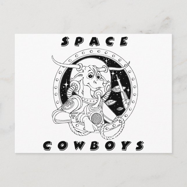 Space Cowboys Postcard (Front)