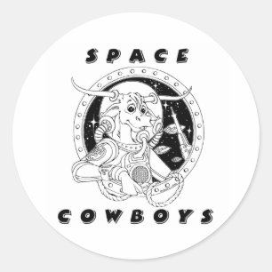 Space Cowboys Sticker