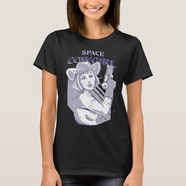 Space Cowgirl T-Shirt (Front)
