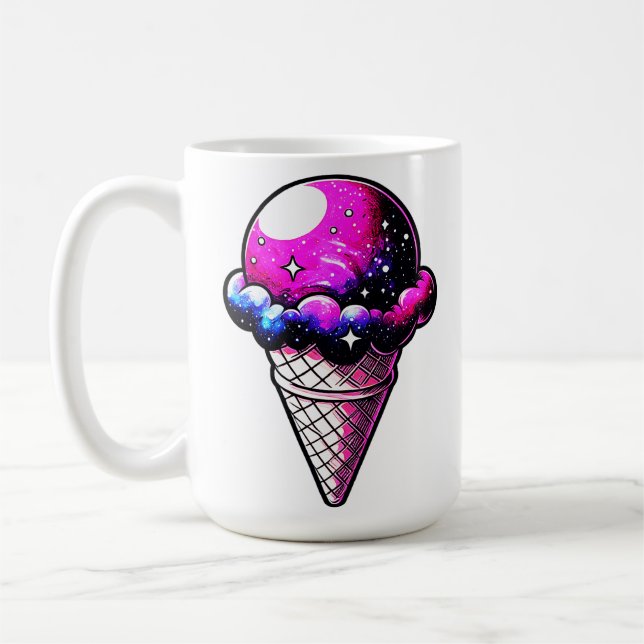 Space Cream Cone 205 Coffee Mug (Left)