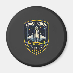 Space Crew Exploration Division Academy Magnet