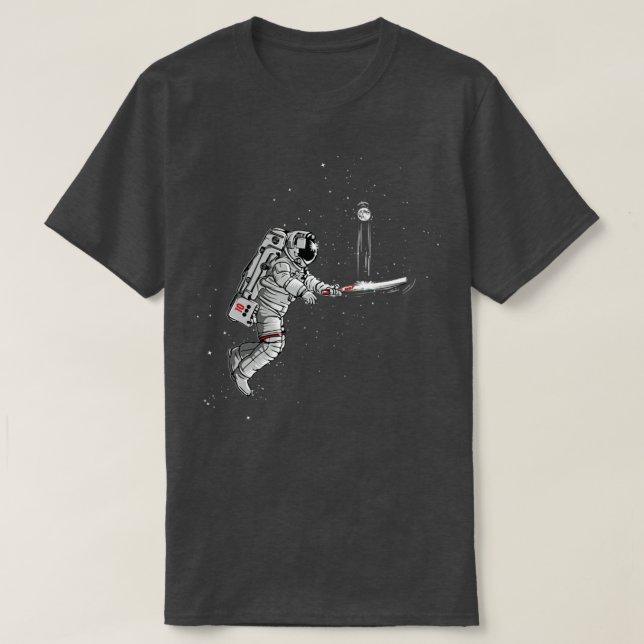 Space cricket  T-Shirt (Design Front)