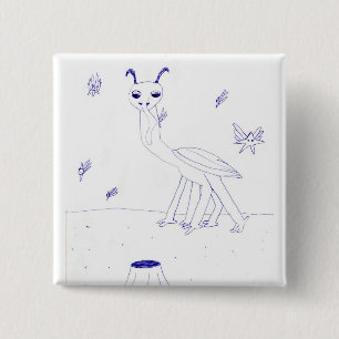 Space Critter pin