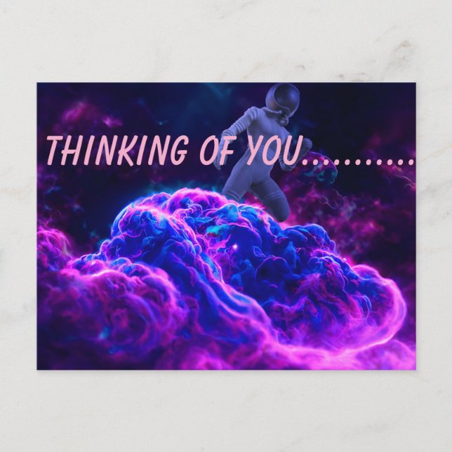 Space Cute  Postcard (Front)