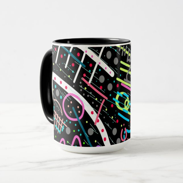 Space Debris Mug (Front Left)