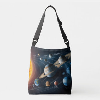 space design crossbody bag