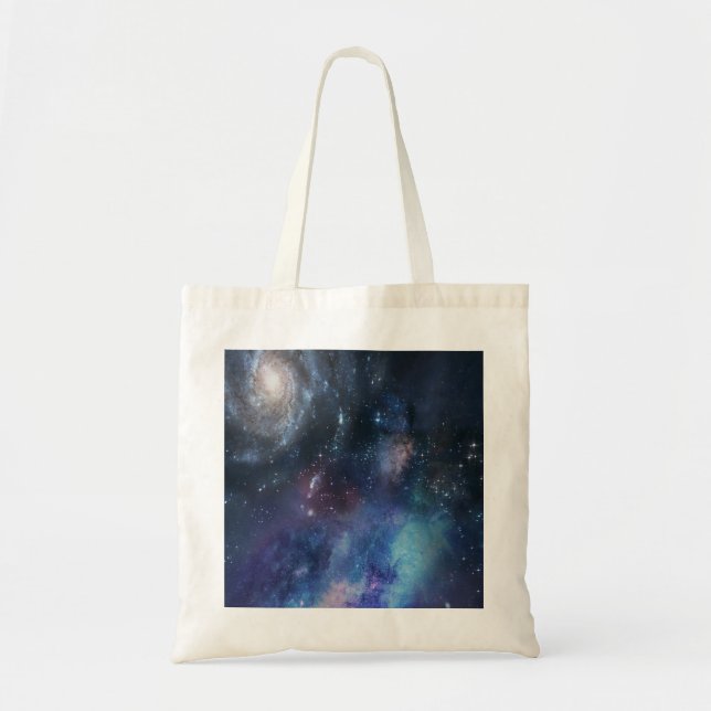 Space Design Tote Bag (Front)
