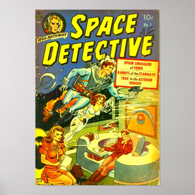 Space Detective -- Opium Smugglers of Venus Poster (Front)