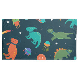 Space Dinosaurs Pillowcase