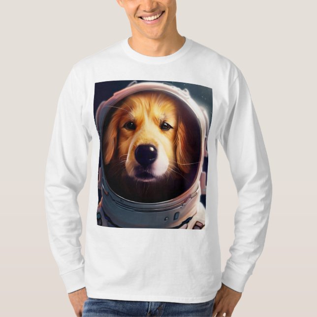 Space Dog T-Shirt (Front)