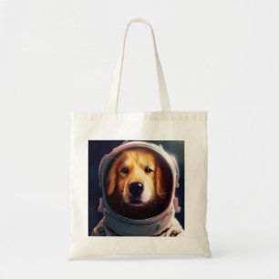 Space Dog Tote Bag