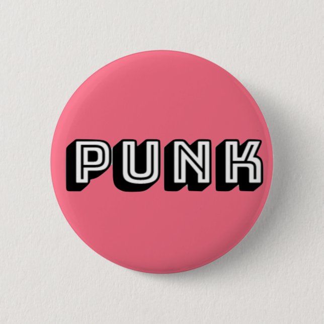 SPACE DOGS RADiO -  PUNK BADGE (Front)