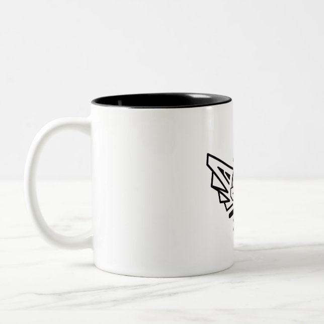 Space Engineers Two-Tone Mug Veteran skin logo (Left)