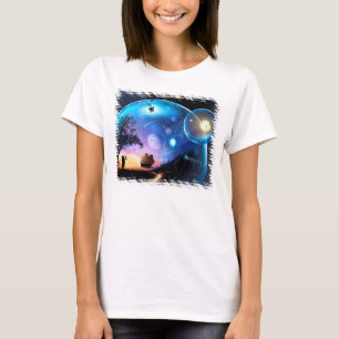 Space Exploration Artwork Voyager Spacecraft T-Shirt