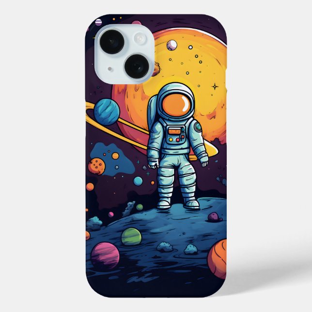 Space Explorer Art  Case-Mate iPhone Case (Back)