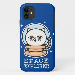 Space Explorer Cat Case-Mate iPhone Case
