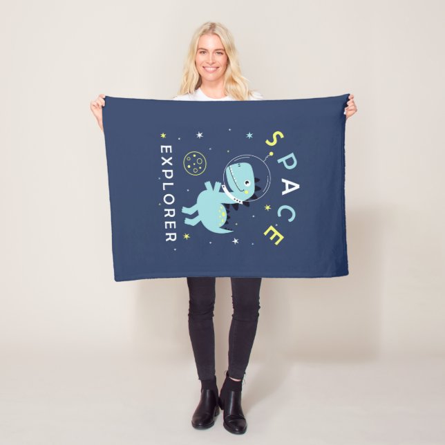 Space Explorer Kid's Fleece Blanket (In Situ)