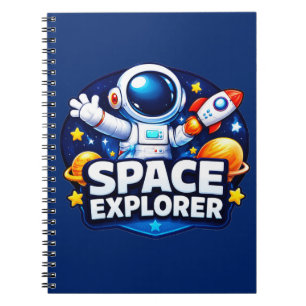Space Explorer Kids Notebook