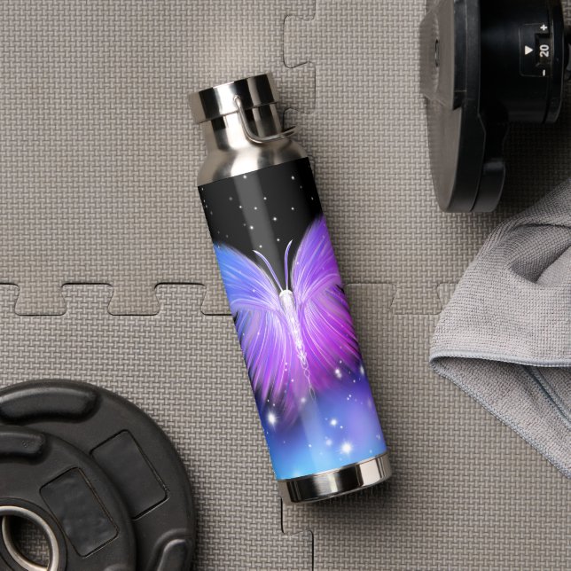 Space Fantasy Butterfly Cosmic Water Bottle (Gym)