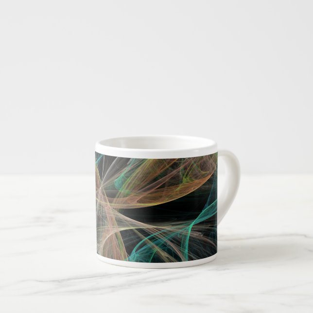 Space Fantasy Espresso Cup (Front Right)