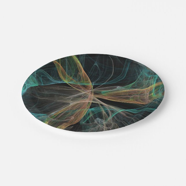 Space Fantasy Paper Plate (Angled)