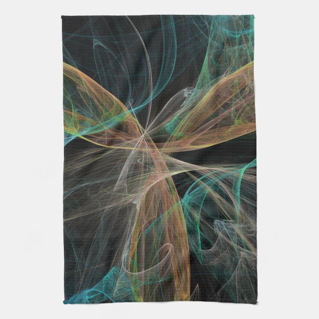 Space Fantasy Tea Towel (Vertical)