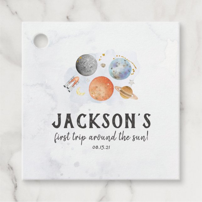 Space Favour Tag (Front)