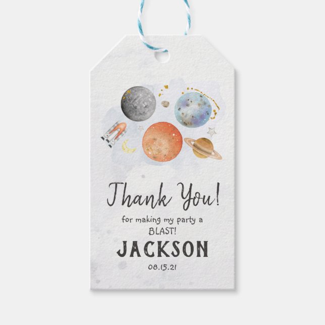 Space Favour Tag (Front)