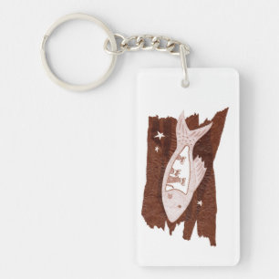 Space Ferrets Keychain