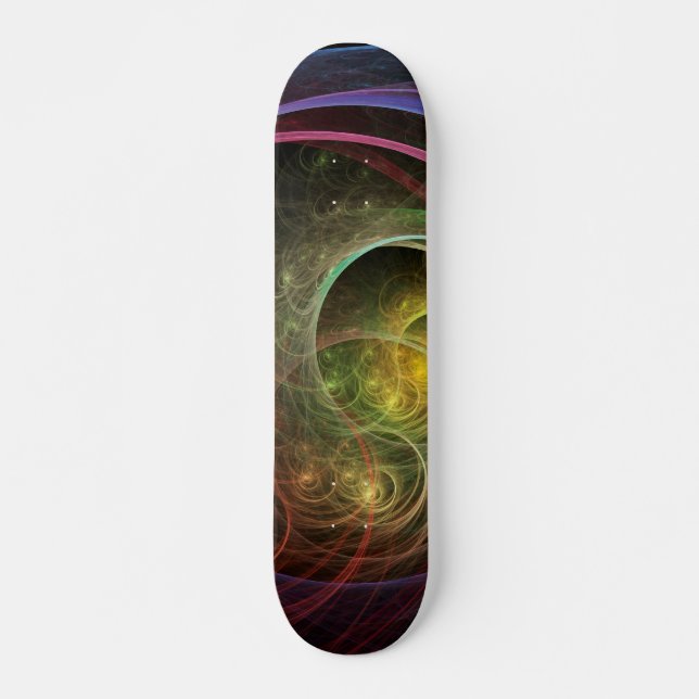 Space Fireworks Skateboard (Front)