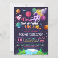 Space First Trip Around the World (Girl) 