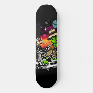 Space Fisherman Skateboard
