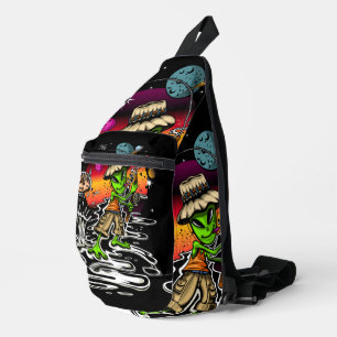 Space Fisherman Sling Bag