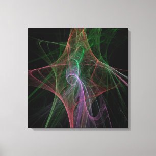 Space Flame Canvas Print