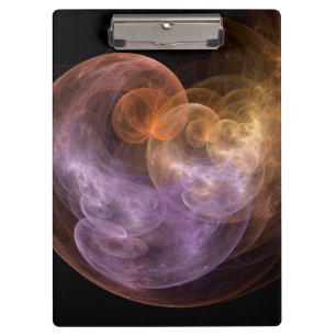 Space Flowers Clipboard