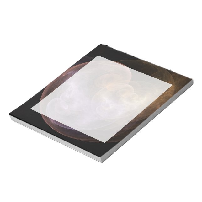 Space Flowers Notepad (Rotated)