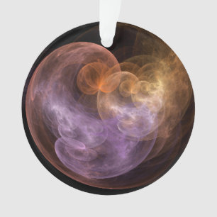 Space Flowers Ornament