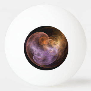 Space Flowers Ping Pong Ball