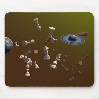 Space for a game of chess mouse pad
