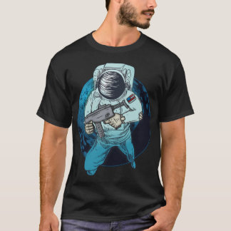 Space Force Asteroid Defender Astronaut T-Shirt